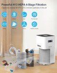 DAYETTE Smart Air Purifier with HEPA Filter