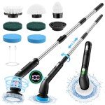 PureSwirlz Electric Spin Scrubber with 7 Brush Heads