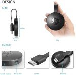 Wireless 4K TV Casting Device & Screen Projector