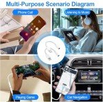 2 Pack USB C to 3.5mm Audio Adapters