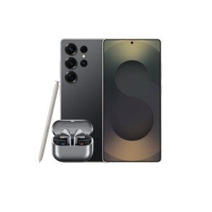 Samsung Galaxy S25 Ultra with Galaxy Buds3 Pro