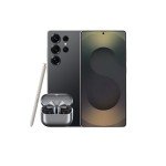 Samsung Galaxy S25 Ultra with Galaxy Buds3 Pro