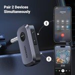 UGREEN Bluetooth 5.3 AUX Adapter for Car & Home