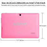 Haipky 7" Android 11 Tablet - 2GB RAM, Pink