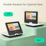 YOTON 9.5" Portable DVD Player with Swivel Screen