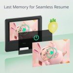 YOTON 9.5" Portable DVD Player with Swivel Screen