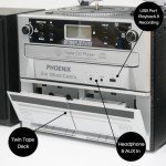Steepletone PHOENIX 6-in-1 Music System