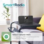 MangoKit SR20 Portable WiFi DAB Radio with Bluetooth