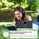 MangoKit SR20 Portable WiFi DAB Radio with Bluetooth