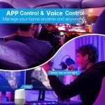 Smart RGB LED Ceiling Light with Remote Control