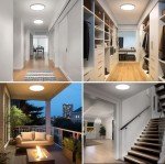 Smart RGB LED Ceiling Light with Remote Control