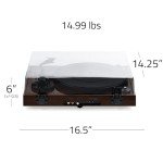 Fluance RT82 High Fidelity Vinyl Turntable - Walnut