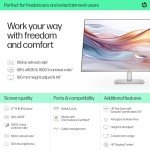 HP 27" FHD Adjustable Monitor - 100Hz, HDMI