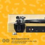 JAM Sound Vinyl Turntable with Dual Speakers
