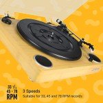 JAM Sound Vinyl Turntable with Dual Speakers