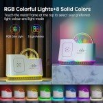 Bluetooth Speaker Night Light with Wireless Charger