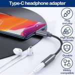 2-Pack USB-C to 3.5mm Headphone Adapter