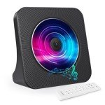 Bluetooth Desktop CD Player with Portable Speakers