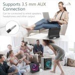 Bluetooth Desktop CD Player with Portable Speakers
