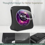 Bluetooth Desktop CD Player with Portable Speakers