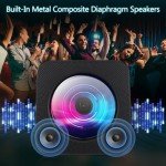 Bluetooth Desktop CD Player with Portable Speakers