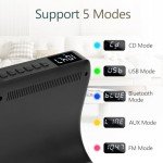 Bluetooth Desktop CD Player with Portable Speakers