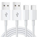 2-Pack 1.8M Fast Charging USB C Cables