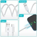 2-Pack 1.8M Fast Charging USB C Cables