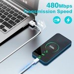 2-Pack 1.8M Fast Charging USB C Cables