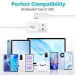 2-Pack 1.8M Fast Charging USB C Cables