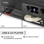 Audizio Naples DAB Radio with Bluetooth & CD Player