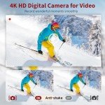 48MP 4K Vlogging Camera with Flip Screen