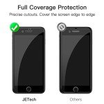 JETech 3-Pack Tempered Glass Screen Protector for iPhone