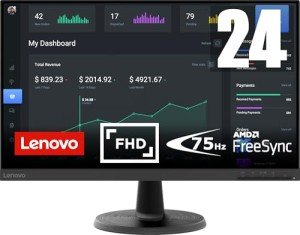Lenovo D24-45 24" FHD PC Monitor 75Hz