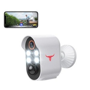 1080p Wireless Security Camera with AI Detection