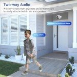 1080p Wireless Security Camera with AI Detection