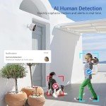 1080p Wireless Security Camera with AI Detection