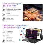 Xgody 10" Android 13 Tablet with Keyboard & Case