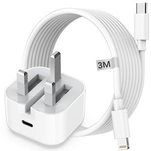 20W MFi Certified Fast Charger & 3M Cable