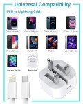 20W MFi Certified Fast Charger & 3M Cable