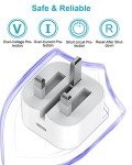 20W MFi Certified Fast Charger & 3M Cable