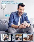 20W MFi Certified Fast Charger & 3M Cable