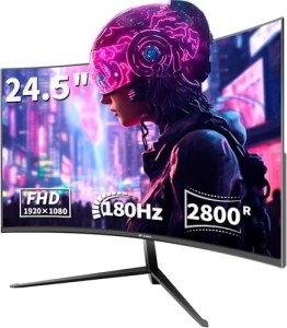 24.5" Curved 180Hz Gaming Monitor - Full HD