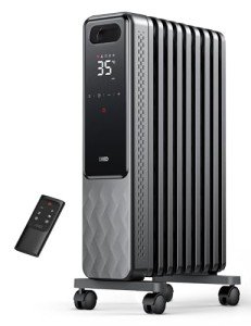 Dreo 2000W Silent Oil-Filled Radiator Heater