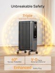 Dreo 2000W Silent Oil-Filled Radiator Heater
