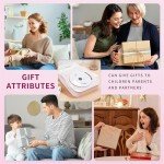 Pink Bluetooth CD Player with Clear Lid