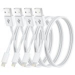 4-Pack MFi Certified 3FT Lightning Cables for iPhone