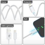 4-Pack MFi Certified 3FT Lightning Cables for iPhone