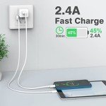 4-Pack MFi Certified 3FT Lightning Cables for iPhone