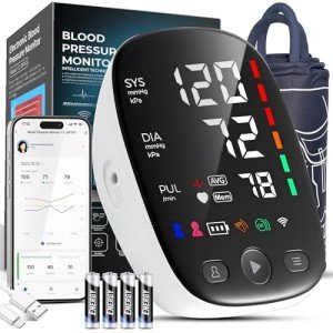 Smart Blood Pressure Monitor with Mobile App Integration